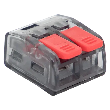 Клемма СМК 221-412 2 отверстия 0,2-4,0 мм2 EKF (plc-smk-221-412)
