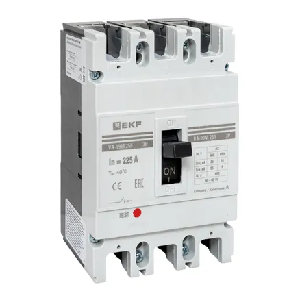 ВА-99М 250/225А 3P 35кА EKF (mccb99-250-225m)