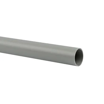 Труба гладкая ПВХ жест. d25 мм (3 м) (111 м/уп) серая EKF-Plast (trg-25-3n)
