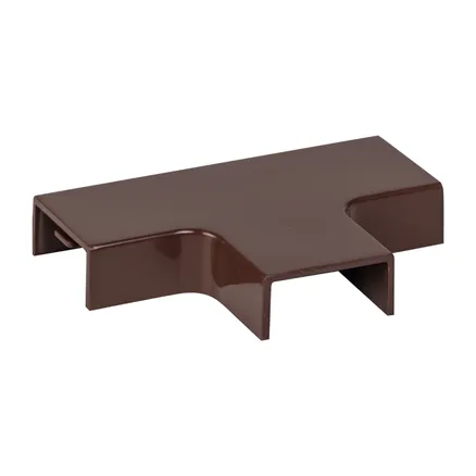 Угол T-образный (20x10) (4 шт) темн. дерево EKF-Plast (tchd-20-10x4)