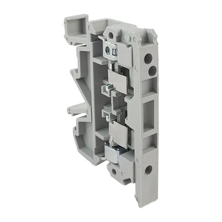 Клемма винтовая для плавких вставок 5x20 JXB 4 мм2 EKF (plc-jxb-4/35RD-gy)