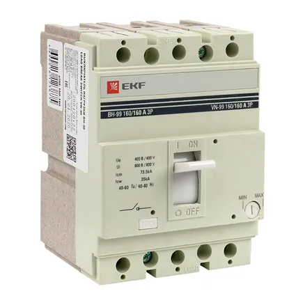 ВН-99 160/160А 3P EKF (sl99-160-160)