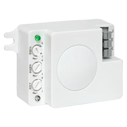 Микроволновый датчик движения бел. 1200Вт 360гр. до 10м IP20 MW-706 EKF (dd-mw-706)