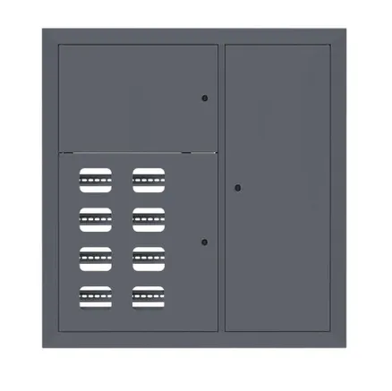 Щит этажный 8 кв. RAL7024 (1000x950x150) EKF PROxima (mb29-v-8-ral7024)