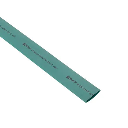ТУТ нг 20/10 зеленая в отрезках по 1м EKF (tut-20-j-1m)