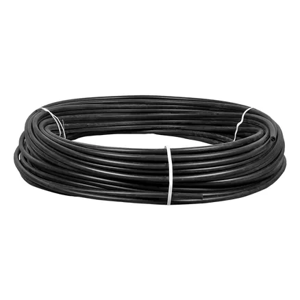 Труба гладкая ПНД жест. d16 мм (100 м) черн. EKF-Plast (tpndg-16)