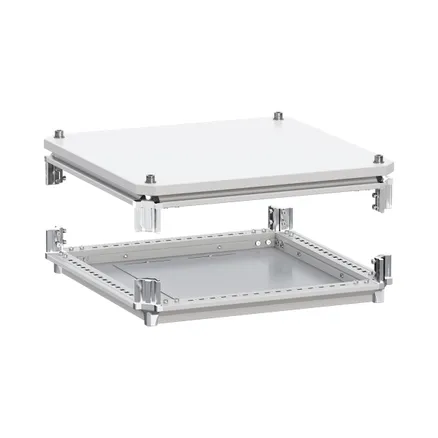 Комплект крыша и оcнование 400x400 EKF AleSta (AleSta-RB44)