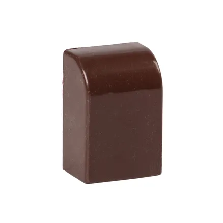 Заглушка (16x16) (4 шт) темн. дерево EKF-Plast (ecd-16-16x4)