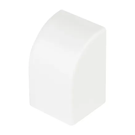 Заглушка (25x25) (4 шт) белая EKF-Plast (ecw-25-25x4)