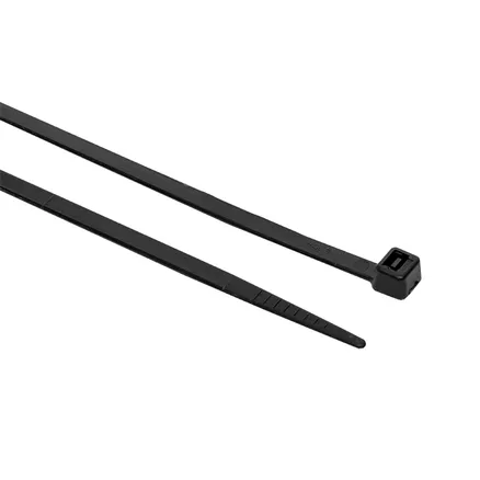 Хомут P6.6 стандартный (ч), 3.6x300 (100шт) FlexLock (plc-fl-ctsb-3.6x300)