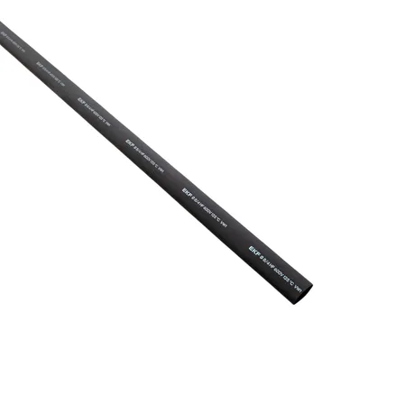 ТУТ нг 8/4 черная в отрезках по 1м EKF (tut-8-b-1m)