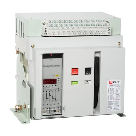 ВА-45 2000/1000А 3P 80кА стац., гориз., ETU(220В AC), мп/нр/вкл.к.(220В AC),ав/доп. 1CO/1NC,1NO,4CO (mccb45-2000-1000)