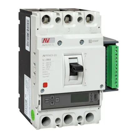 AV POWER-2/3 250А 100kA ETU6.2 (mccb-23-250H-6.2-av)