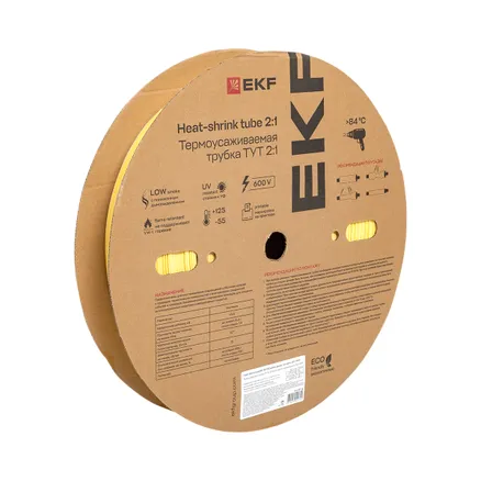 ТУТ нг 40/20 жел-зел рулон EKF (tut-40-yg)