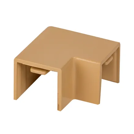 Поворот 90 гр. (16x16) (4 шт) свет. дерево EKF-Plast (abl-16-16x4)