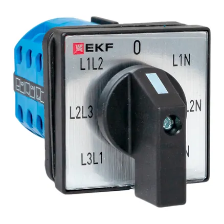 ПК-1-64 10А для вольтметра IP65 EKF (pk-1-64-10-65)