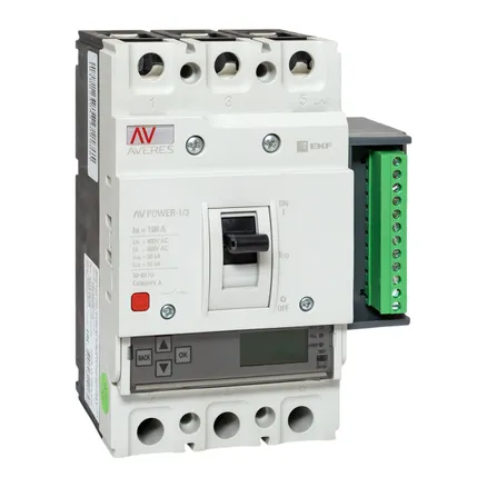 AV POWER-1/3 100А 50kA ETU6.2 (mccb-13-100-6.2-av)