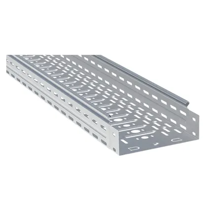 Лоток перф. 80x200x3000-0,8 мм EKF (L8020001)