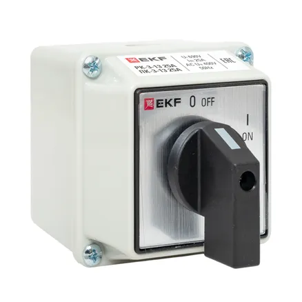 ПК-3-13 25А 3P "ВКЛ-ВЫКЛ" IP54 EKF (pk-3-13-25)