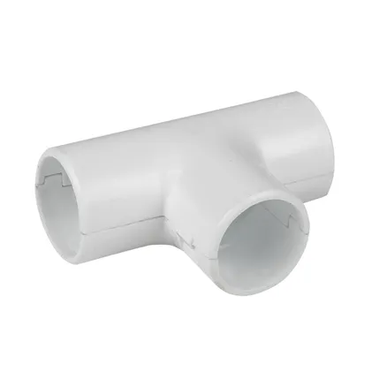 Тройник соед. для трубы 16 мм (5шт) белый EKF-Plast (tr-t-16w-r)