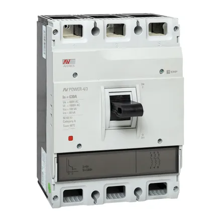 AV POWER-4/3 630А 100kA TR (mccb-43-630H-TR-av)