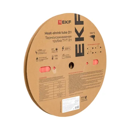 ТУТ нг 10/5 красная рулон EKF (tut-10-r)