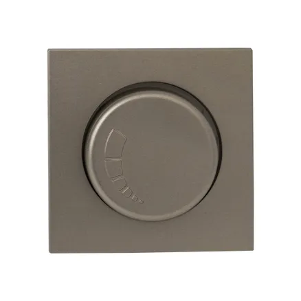 Валенсия лиц. панель светорегулятора 600W 220В кашемир EKF (ESD06-L-101-40)