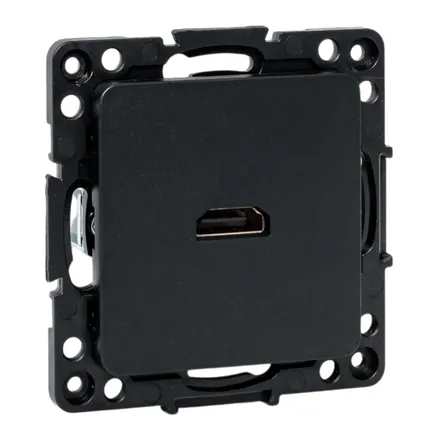 Стокгольм Механизм розетки HDMI черный EKF (EZA00-327-10)