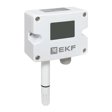 Преобразователь влажности и температуры настенный 0-10 В EKF (THT-101-V)