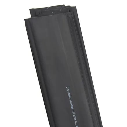 ТУТ нг 20/10 черная в отрезках по 1м EKF (tut-20-b-1m)