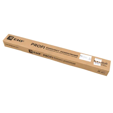 Комплект заземления с заострением 3x3м PROFI, HZ EKF (gc-21301-profi)