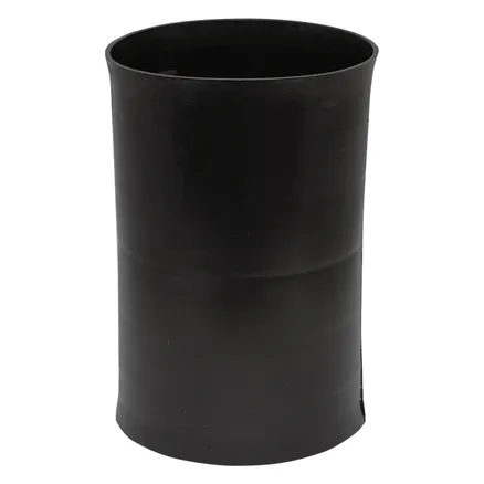 Муфта быстросъемная для двуст. труб d110 мм черная EKF-Plast (CQR110)