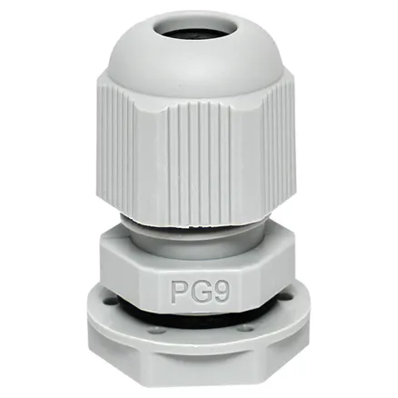 Сальник PG9 IP54 (4 шт) d отв. 16мм / d провод. 4-8 мм EKF (plc-pg-9-4-r)