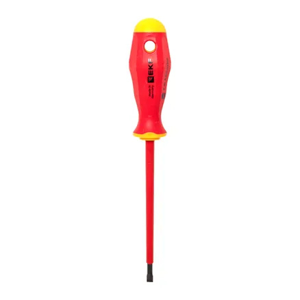 Отвертка Professional SL5.5x1 мм VDE 1000В EKF (sl-5.5-1-pro-in)