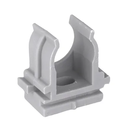 Крепеж-клипса для ручного монтажа d16 мм (10 шт) серая EKF-Plast (derj-z-16sn-r)