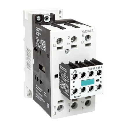 КМЭ 60А 400В АС 2НО+2НЗ EKF AVERES (ctr-s-60-00-400-av-22)