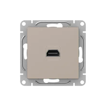 Механизм роз., HDMI, крем., Эпика EKF (UP1-SOI-HDMI)