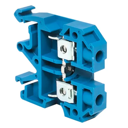 Клемма проходная винтовая JXB 6 мм2 синяя EKF (plc-jxb-6/35b)