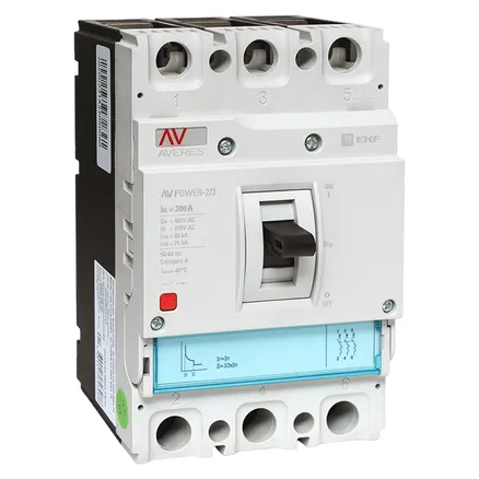 AV POWER-2/3 200А 80kA TR (mccb-23-200H-TR-av)