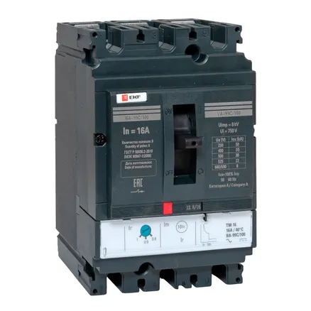 ВА-99C 100/16А 3P 35кА EKF (mccb99C-100-16)