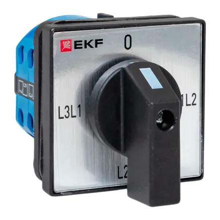 ПК-1-73 10А 3P для вольтметра (линейное напряжение) IP65 EKF (pk-1-73-10-65)