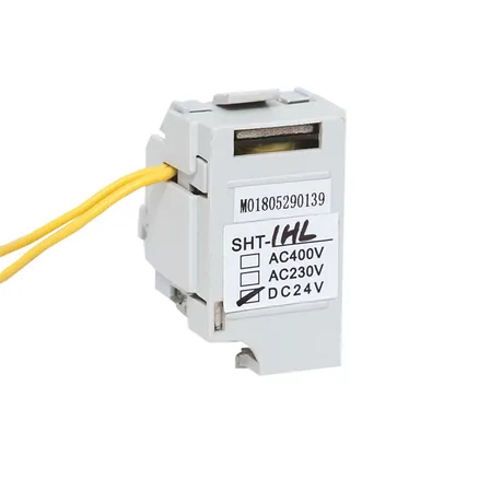 AV POWER-1 Независимый расцепитель SHT для ETU DC24 слева (mccb-1L-SHT-ETU-DC24-av)