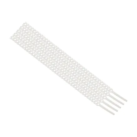 Хомут гибкий (20 шт.) белый FlexSTRAP EKF
