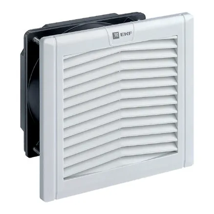 Вентилятор с фильтром 170 м³/ч 176x176 мм 220В IP54 EKF PROxima (FAN170F)