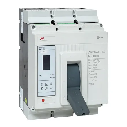 AV POWER-5/3 1000А 70kA ETU6.2 (mccb-53-1000M-6.2-av)