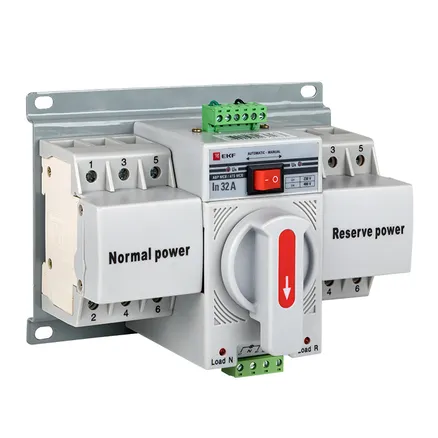 Устройство АВР МCB 32А (C) 3Р 400В EKF (ats-mcb-32c-3p-pro)