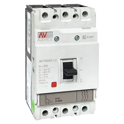 AV POWER-1/3 32А 35kA TR (mccb-13-32-TR-av)