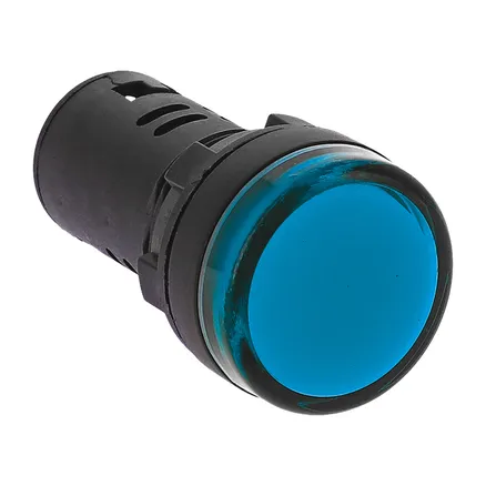 Матрица светодиодная AD16-22HS синяя 230В AC EKF (ledm-ad16-b)