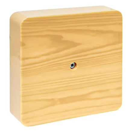 Коробка разветвительная KMP-030-032 (100x100x28) светл. дер. EKF PROxima (plc-kmr-030-032-s)
