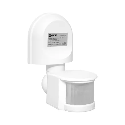 ИК датчик движения наст. 1200Вт 180гр. до 12м IP44 MS-16C EKF (dd-ms-16C)